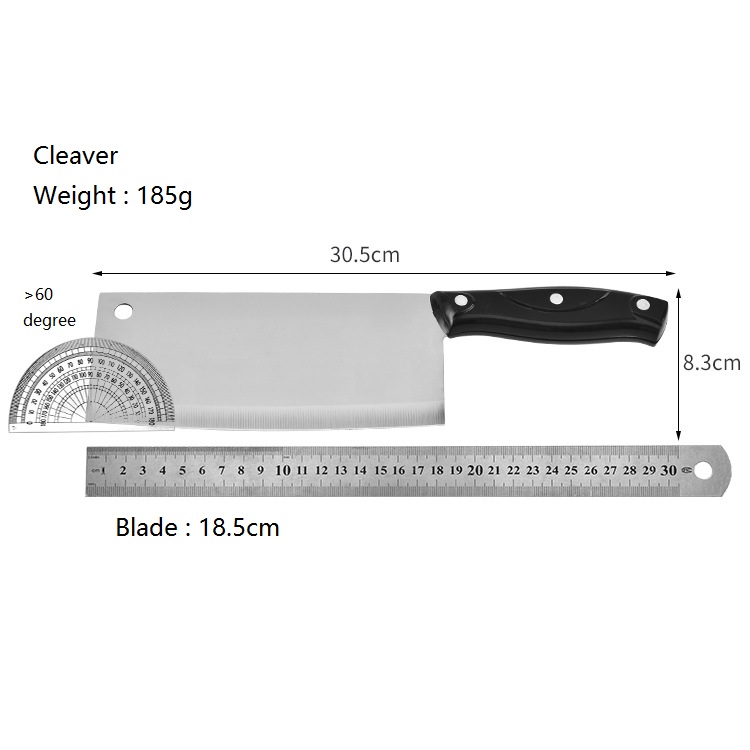 Household kitchen cleaver