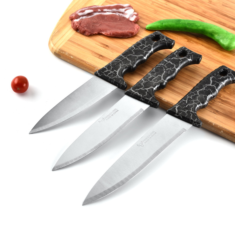 Artist cracked chef knife (straight)