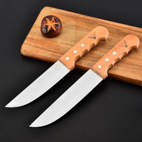 Wooden slicing knife