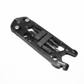 Black bike tool card