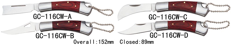 Single opening knife without lock (2)